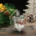 thumbnail image 5 of Christmas New Christmas Decoration LED Luminous Heart Christmas Tree Pendant Creatives Transparent Christmas Ball, 5 of 6