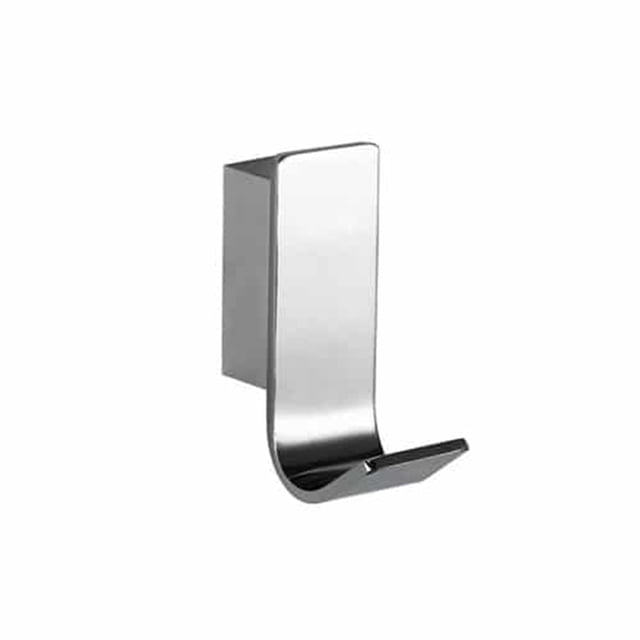 Gancho cuadrado para Baño Rubinett Cromado de Acero Inoxidable