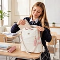 thumbnail image 4 of Women Anti-Theft PU Backpack Purse, Convertible Tassel Shoulder Backpack Bag, Lightweight Multi Pocket Travel Backpack for Ladies, 4 of 4