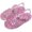 A-Light Pink196, variant on JAJAHO Girls Jelly Sandals Summer Princess Flat Dress Shoes For Girl Lightweight Waterproof Open Toe Buckle Sandals Kids Toddlers 1-9Y