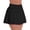 Black, variant on Women's Tennis Skirts High Waisted Athletic Golf Skorts with Pockets Shorts Running Workout Clothes by Yigetop Black L