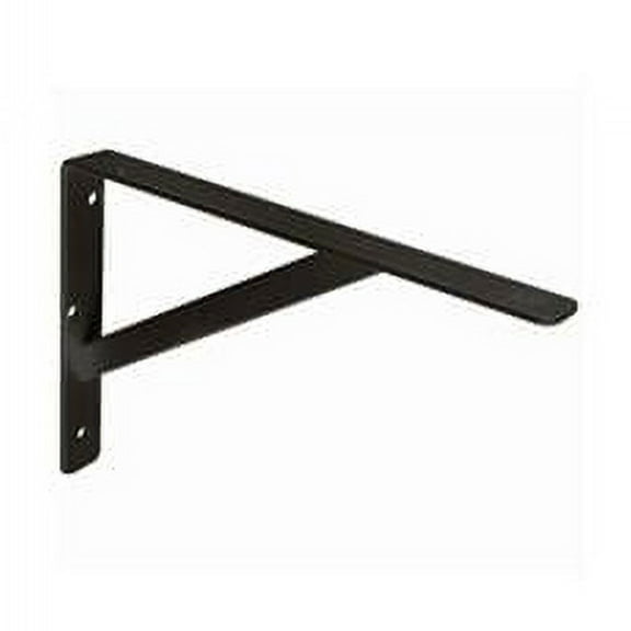 Knape & Vogt Manufacturing  20 in. Black HD Bracket