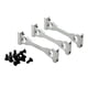 thumbnail image 2 of Soporte de chasis central de metal CNC para camión Tamiya 1:14 56301, 56304, 56309 y 56314 plata, 2 of 7