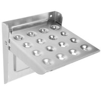 FOMIYES  Side Steps for Truck Adjustable Rv Caravan Trucks Travel Silver