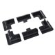 thumbnail image 1 of Kit de soporte de fijación Soporte de soporte PV Techo superior de RV para Caravana Camper Barco Yate, 1 of 5