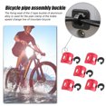 thumbnail image 4 of Ciclismo 5 uds bicicleta C hebilla MTB bicicleta línea de freno caso Cable tubo Base fija (rojo) Likrtyny Para estrenar, 4 of 8