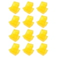 thumbnail image 4 of 12Pcs Storage Baskets for Classroom Organization Yellow Plastic Coin Holders, 4 of 9
