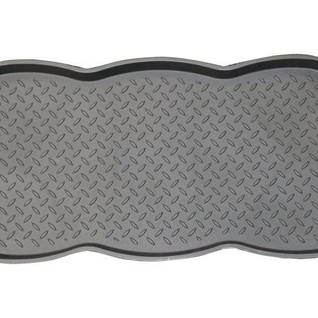 Mohawk Home Oversized Boot Tray, Black, 19.5 x 39.5 