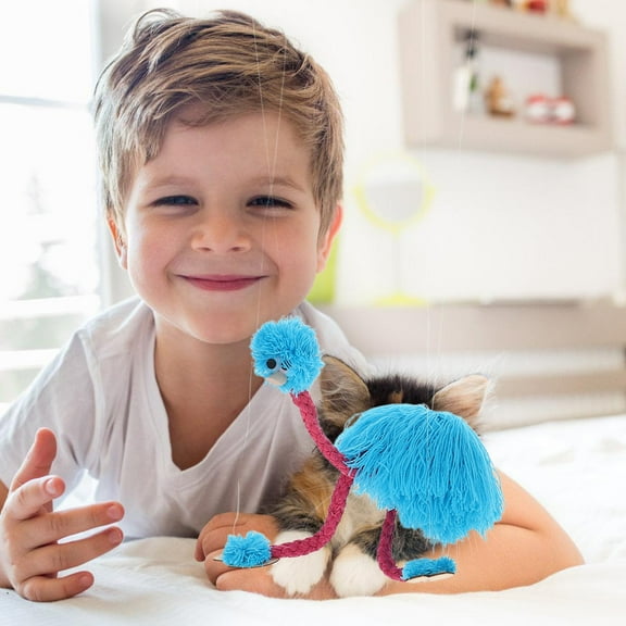 NIAIZEK Marionettes Puppet Toy Animal Design String Puppets for Kids' Puppet Shows(12.6X7.09X0.59in)