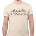 thumbnail image 2 of Skyline Brooklyn New York Shirt Unisex 2X-Large Natural, 2 of 5