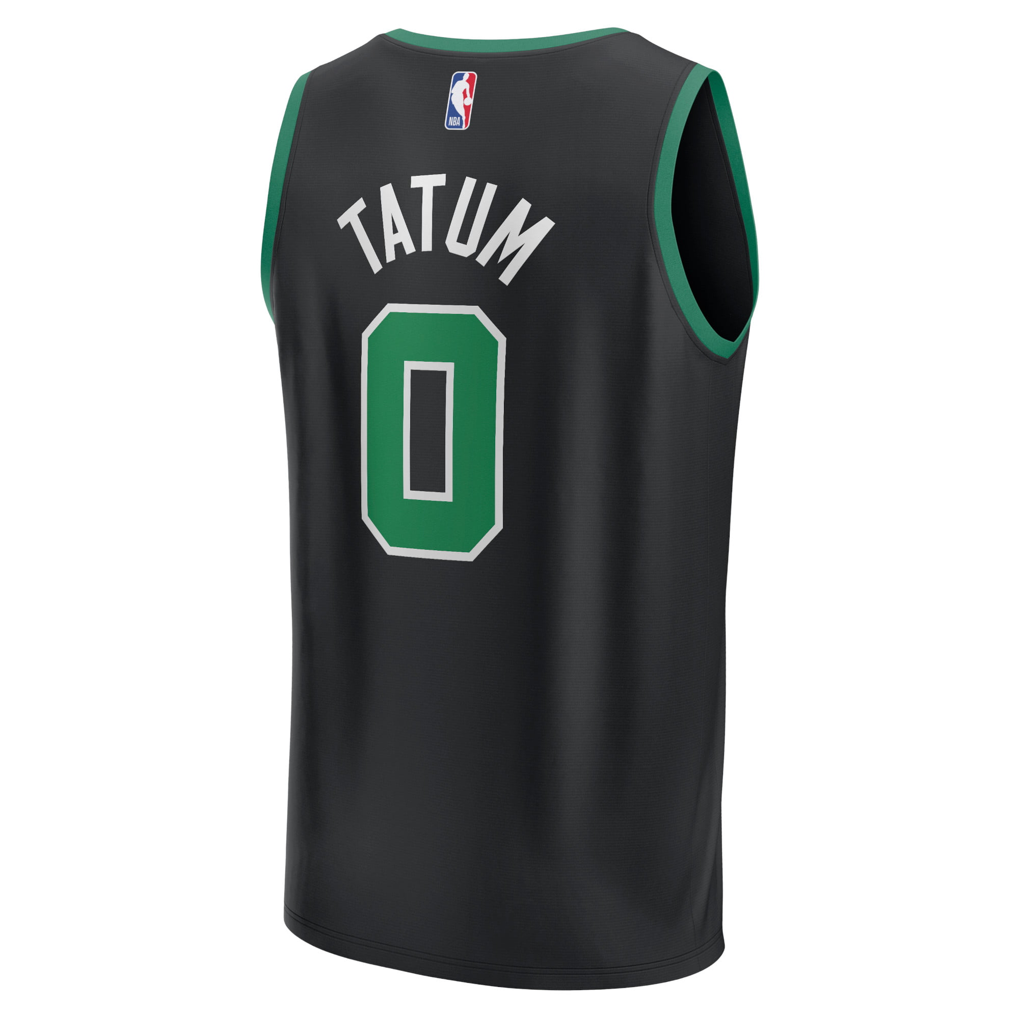 Jayson Tatum Boston Celtics Fanatics Branded Fast Break Replica Jersey Black  - Statement Edition