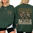 thumbnail image 2 of Mama Camo Coquette Bow Sweatshirt – Cute Hunting Wife Sweater with Bow Print, Camouflage Mom Pullover, Gift for Hunters’ Wives, 2 of 7