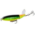 thumbnail image 5 of SPRING PARK Hard Bait Lifelike Artificial with Bright Colors 3D-eyes Fishing Lure ABS Plastic Treble Hook, 5 of 7