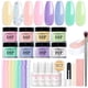thumbnail image 1 of Set de talco para uñas AZUREBEAUTY, 30 unidades, para principiantes, con 8 colores, 1 of 7