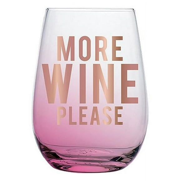 Christian Brands 10-04859-024 20 oz Plus de Vin S'Il Vous Plaît Verre de Vin Sans Tigepack de 6