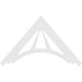 thumbnail image 4 of Ekena Millwork 72"W x 42"H x 1"P (14/12) Pitch Stanford Architectural Grade PVC Gable Pediment, 4 of 5
