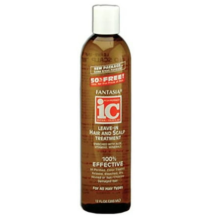 Fantasia IC High Potency IC Leave-In Hair and Scalp Treatment, 12 oz