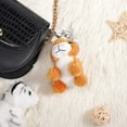 thumbnail image 6 of 2Pcs Plush Keychain Stuffed Animal Tiger Toy Soft Animal Charm Keyring Cute Keychain for Kids Bag Purse Backpack Handbag, 6 of 7