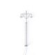 thumbnail image 1 of Yuarrent Modelo de luz ferroviaria, modos de luz blanca cálida, miniposte LED en miniatura para patio, lámparas de parque de cabezales, decoraciones Artesanía Gris (luz cálida) Yuarrent HA064534-04, 1 of 6