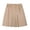 Khaki, variant on Girls Shorts, Shorts for Girls, Solid Color Lightweight Stretchy Skort Built In Liner Modesty School Uniform Summer Blue 12-13 Years