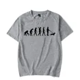 thumbnail image 1 of Camiseta con la evolución del perro salchicha para hombre, ropa urbana, camiseta estampada, ropa luminosa, camiseta Harajuku, camisetas de manga corta de verano, 1 of 7