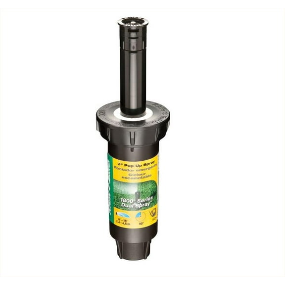 1800 Series 3 in. Dual Spray Quarter Circle Sprinkler