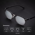 thumbnail image 4 of Gafas de sol KALIYADI polarizadas semisin montura que bloquean los rayos UV, 4 of 6