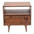 thumbnail image 2 of Macari  Otis Mid-Century Modern 1-Drawer Nightstand, 2 of 5