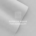 thumbnail image 6 of Noble Linens 4 Piece Solid Microfiber Bed Sheet Set, Light Gray, Queen, 6 of 10