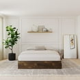 thumbnail image 3 of Nexera Nocce 3 Drawer Storage Bed, Truffle, 3 of 8