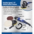 thumbnail image 2 of Eastwood Variable Speed 7-9 Inch Buffer Polisher, 2 of 7