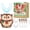 Brown, variant on Kids U-Type Electric Toothbrush Ages 2-7, 6 Brush Head, Blue | 5 Cleaning Modes Electric Toothbrush, 60S Reminder And Memory Function, IPX7 Waterproof, Cute Cartoon Deer Design
