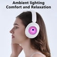 thumbnail image 3 of Hwkond Gaming Headset True Wireless Headworn Three Mode Surround Sound Playback With Low Latency And High Power RGB Light Effect 5.3 Bluetooth Headset Up to 25% Off, 3 of 7