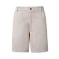 thumbnail image 2 of Domuza Mens Golf Shorts with Pockets Quick Dry Stretch Bermuda Shorts Summer Hiking Casual Work Shorts Beige XL, 2 of 6