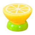 thumbnail image 2 of YardChic Dollhouse Furniture, Mini Lemon Themed Miniature Furniture Display, Tiny Furniture, Realistic Bedroom And Living Room Scene Decor, Resin Dollhouse Miniature Decor, Half Lemon Table, 2 of 5
