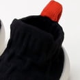 thumbnail image 6 of Ferjadq Baby Knit Upper Non‑Slip Soft Sole Sock Shoes Infant First Walking Walk Wear Socks Black,6-9 Months, 6 of 7