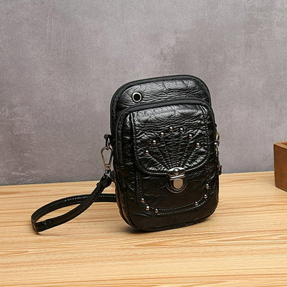 Crossbody Bags for Women and Men Gnobogi Women Soft Leather Shoulder Handbag Multi Pocket Bag Ladies Purses Fashion Tote Top Handle Satchel on Clearance