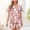 Suit-453Pink, variant on Gamivast Easter Pajama Set for Women Cute Egg Print Button Up Top & Shorts Sleepwear Spring Pjs Soft Loungewear Short Sleeve Holiday Homewear Gift