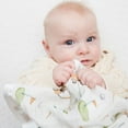 thumbnail image 2 of Lulujo - Baby Security Blanket Lovie Cotton Muslin with Satin Trim, 2 of 4