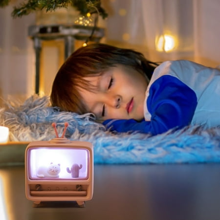 

Nightlight For Kids Room Kids Cat Night Light LED Bedside Lamp Kids Baby Girl Bedroom Cat Light