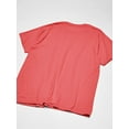 thumbnail image 4 of Hanes Men's Short Sleeve Perfect T T-Shirt with (Pack of 2), Red Triblend, XX-Large, 4 of 5