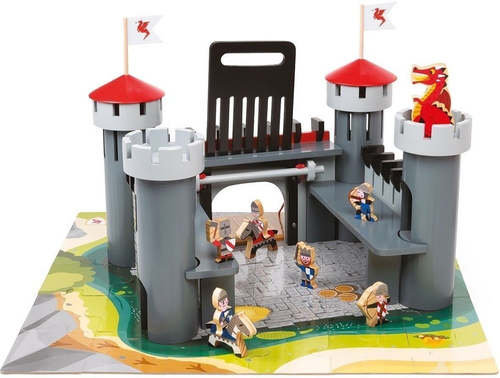 Alex Wooden Dragon Castle Set, 55 