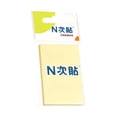 thumbnail image 4 of Yuehao Removable Sticky Notes 4-Pack, 76x51mm Colorful Adhesive Memo Pads for Schol Home Daily Reminders, 4 Colors, 4 of 8