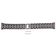 thumbnail image 3 of Correa de repuesto para reloj Huawei, correa de reloj Correa de reloj de repuesto de metal Correa de reloj para reloj Huawei Fabricada con cuidado, 3 of 8