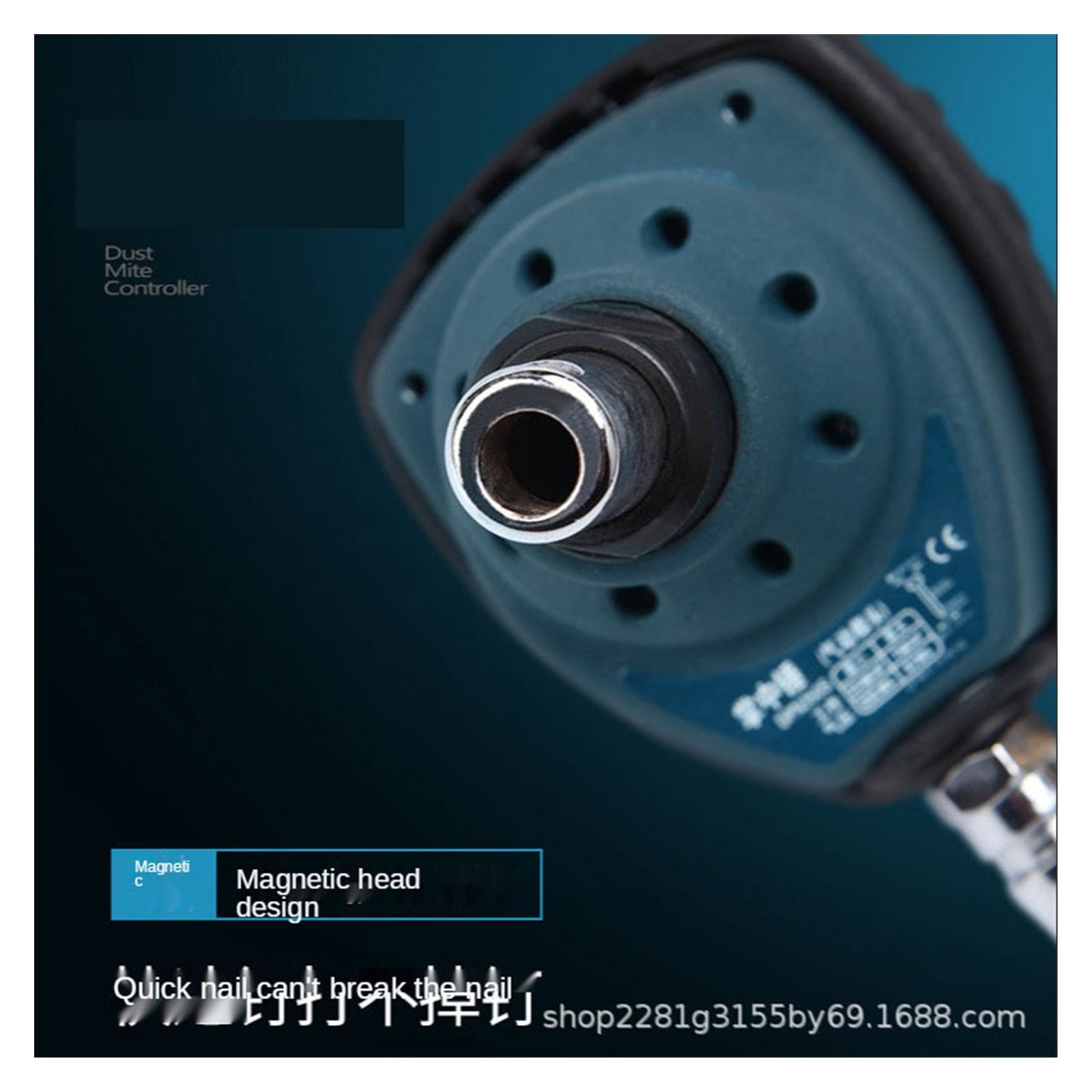 Mini Air Pneumatic Nailer 8.8MM X 100MM Steel Palm Hammer Decorating Tools 5.5-7bar ,Multifunctional Tool