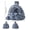 Gray, variant on Handcrafted Aztec Lion Body & Human Face Ceramic Whistle, 3.54 Inch, Terrifying Sound, Party Supplies