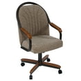 thumbnail image 3 of Caster Chair Tilt Rolling and Swivel Casual Dining Chair, 3 of 5