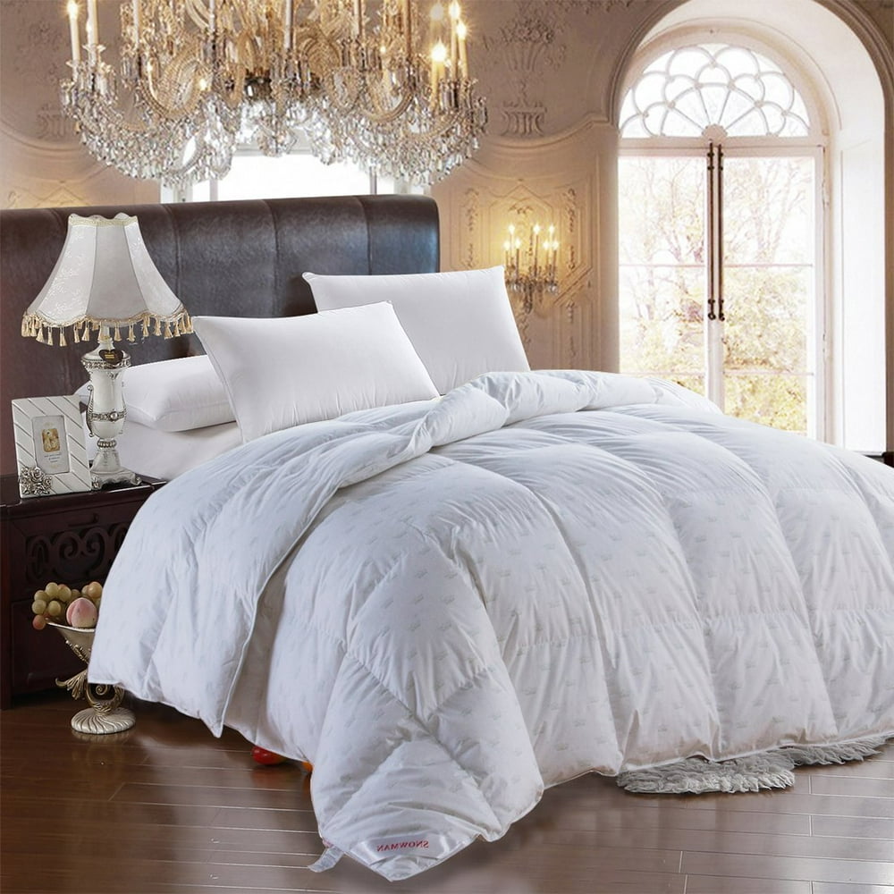 California King Down Comforter Duvet Insert White Goose Down Comforter