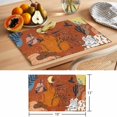 thumbnail image 6 of Western Cowboys Placemats Set of 6 Vintage Boho Abstract Cactus Orange Place Mats Indoor Wipeable Table Mats Washable Cloth Dining Table Placemats for Kitchen Holiday Party Home Decor 13x19 Inch, 6 of 9