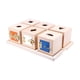 thumbnail image 5 of de madera Caja de pestillo Juguete Montessori Habilidades sensoriales Habilidades motoras finas Desbloqueo de juguetes Cubos Tablero ocupado Zulema Juguetes Montessori, 5 of 8
